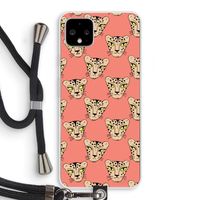 Tijger: Pixel 4 XL Transparant Hoesje met koord Tijger: Pixel 4 XL Transparant Hoesje met koord