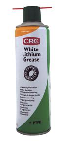 CRC WHITE LITHIUM GREASE Wit spuitvet met PTFE 500 ml