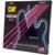 DR Strings NPB5-45 Hi-Def Neon pink 45-125 set 5 snaren voor elektrische basgitaar