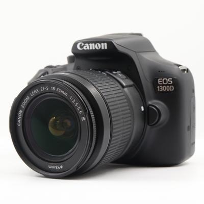 Canon EOS 1300D + EF-S 18-55mm f/3.5-5.6 III occasion
