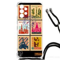 Samsung Galaxy A13 4G Telefoonhoesje met valbescherming Postzegels