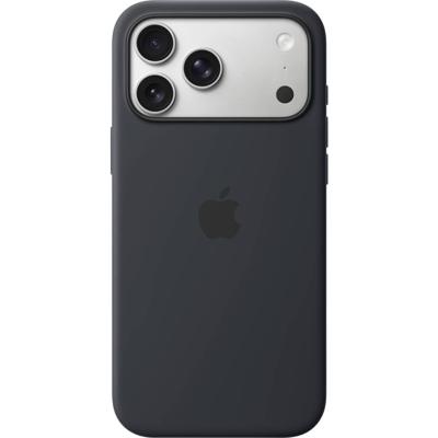 Apple Silicone Case Silicon Case Apple iPhone 17 Pro Max Zwart MagSafe compatible