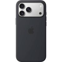 Apple Silicone Case Silicon Case Apple iPhone 17 Pro Max Zwart MagSafe compatible