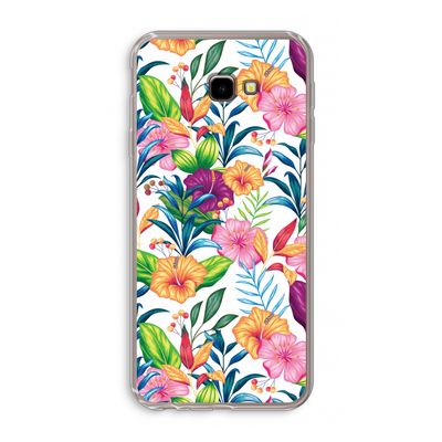 Tropisch 2: Samsung Galaxy J4 Plus Transparant Hoesje