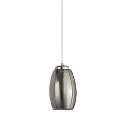 Searchlight Moderne hanglampCyclone chroom met smoke glas - 97291-1SM