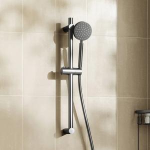 Glijstang set SaniClear Iron | 60 cm | Incl.Handdouche en Doucheslang | Verouderd ijzer - gunmetal