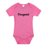 Deugniet cadeau baby rompertje roze meisjes