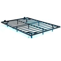 Groot Zwevend Bedframe met Ledverlichting Modern Metalen Bedframe