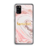 Feminist: Samsung Galaxy A41 Transparant Hoesje