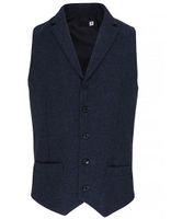 Premier Workwear PW625 Mens Herringbone Waistcoat