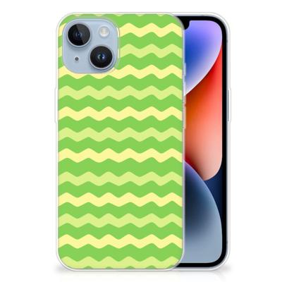 Apple iPhone 14 | TPU bumper | Waves Green