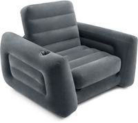 Intex Pull-Out Chair Eenpersoonsstoel Grijs - thumbnail