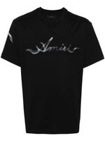 AMIRI t-shirt Smoke à ornements strassés - Noir - thumbnail