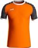 JAKO 4224 Shirt Iconic Km - Fluo Oranje/Zwart - L