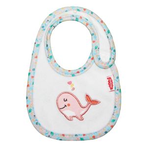 Heless Poppen slabbetje roze walvis