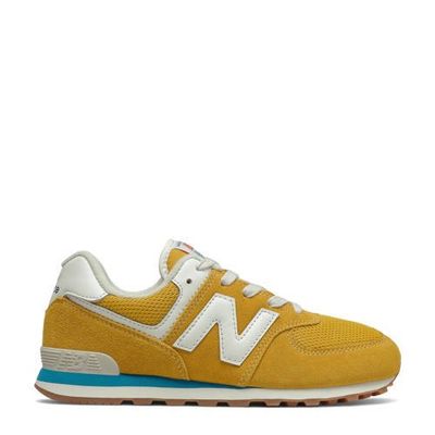 New Balance 574 sneakers geel/wit