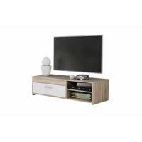 Tv-meubel PILVI PCOT11-Q45F Wit Hout Tv-meubel PILVI PCOT11-Q45F Wit Hout