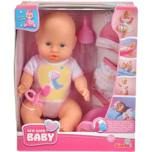 New born baby met kleding