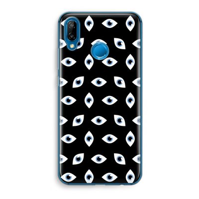 Eyes pattern: Huawei P20 Lite Transparant Hoesje