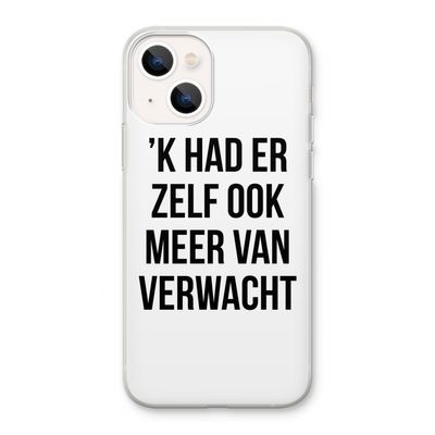 Meer verwacht: iPhone 13 Transparant Hoesje