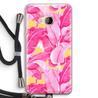 Pink Banana: HTC U Play Transparant Hoesje met koord