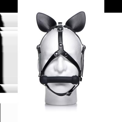 XR Brands Dark Horse - Pony Hoofbril met Siliconen Bit