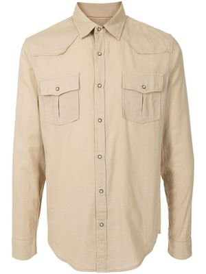 Osklen chemise à manches longues - Marron