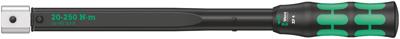 Wera Click-Torque XP 4 draaimomentsleutel met standaard instellingenvoor insteekgereedschappen, 20-250 Nm, 20 Nm, 14x18 x 20,0 Nm x 20-250 Nm -