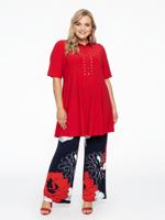 Yoek Pantalon POPPY | Rood | Maat 42/44 Yoek Pantalon POPPY | Rood | Maat 42/44