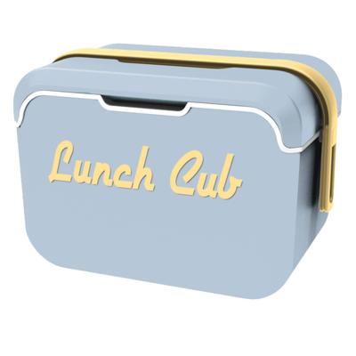 Lunch club POP koelbox - 5 liter - kunststof - licht blauw - 33 x 20 x 19 cm