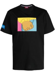 Mostly Heard Rarely Seen 8-Bit t-shirt Fist à imprimé graphique - Noir