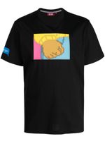 Mostly Heard Rarely Seen 8-Bit t-shirt Fist à imprimé graphique - Noir