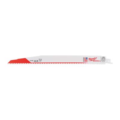 Milwaukee Sloopbladen | Hout met spijkers | Heavy duty AX™ | AX 300mm x 5 Tpi | 5 stuks - 48475027