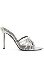 Giuseppe Zanotti sandales Intriigo 90 mm - Argent