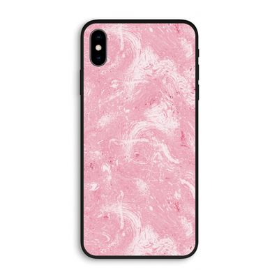 Abstract Painting Pink: iPhone XS Max Biologisch afbreekbaar hoesje