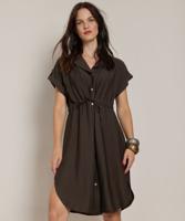 overhemd jurk met koordje