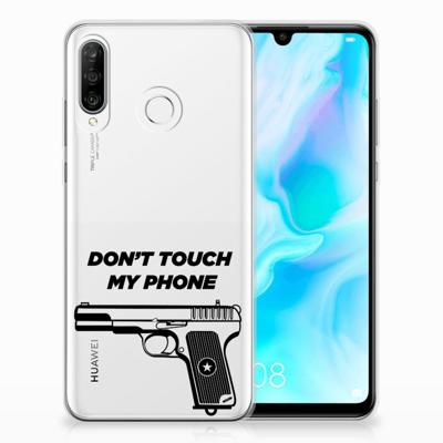 Huawei P30 Lite Silicone-hoesje Pistol DTMP Huawei P30 Lite Silicone-hoesje Pistol DTMP