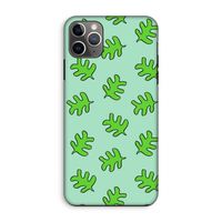 Groene blaadjes: iPhone 11 Pro Max Tough Case