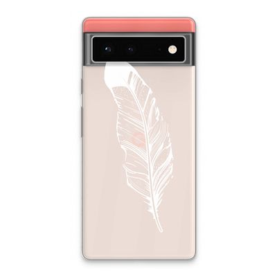 Pluim: Google Pixel 6 Transparant Hoesje