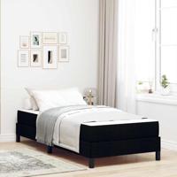 Boxspring bed Anders Zwart 80 x 200 cm Stof