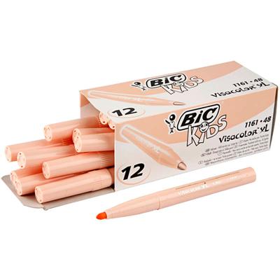 BIC visa color kleurstiften, lijndikte 3 mm, licht beige, 12 stuk/ 1 doos