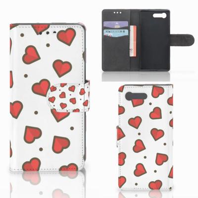 Sony Xperia X Compact | Telefoon Hoesje | Hearts