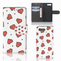 Sony Xperia X Compact | Telefoon Hoesje | Hearts