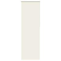 VidaXL Rolgordijn verduisterend gebroken wit 65x210 cm stofbreedte