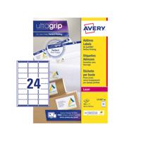 Etiket avery l7159-40 63.5x33.9mm wit 960st | 5 stuks