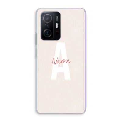 Strawberry Milkshake: Xiaomi 11T Transparant Hoesje