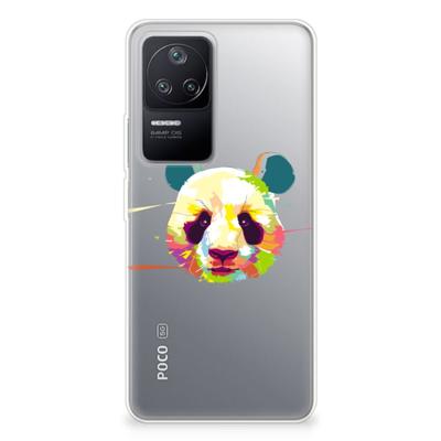 Xiaomi Poco F4 Telefoonhoesje met Naam Panda Color Xiaomi Poco F4 Telefoonhoesje met Naam Panda Color