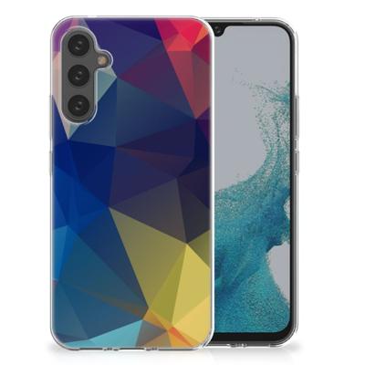 Samsung Galaxy A34 | TPU Hoesje | Polygon Dark