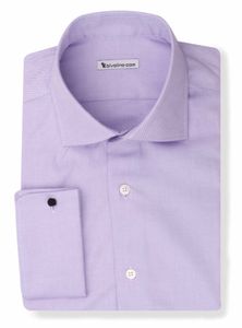 LIRICIANO - Royal Oxford lila Overhemd - LABA 3 Clifton Lamc