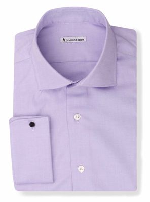 LIRICIANO - Royal Oxford lila Overhemd - LABA 3 Clifton Lamc